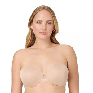 NWT Maidenform DreamWire Multiway Strapless Underwire Bra Sz 38C Nude
